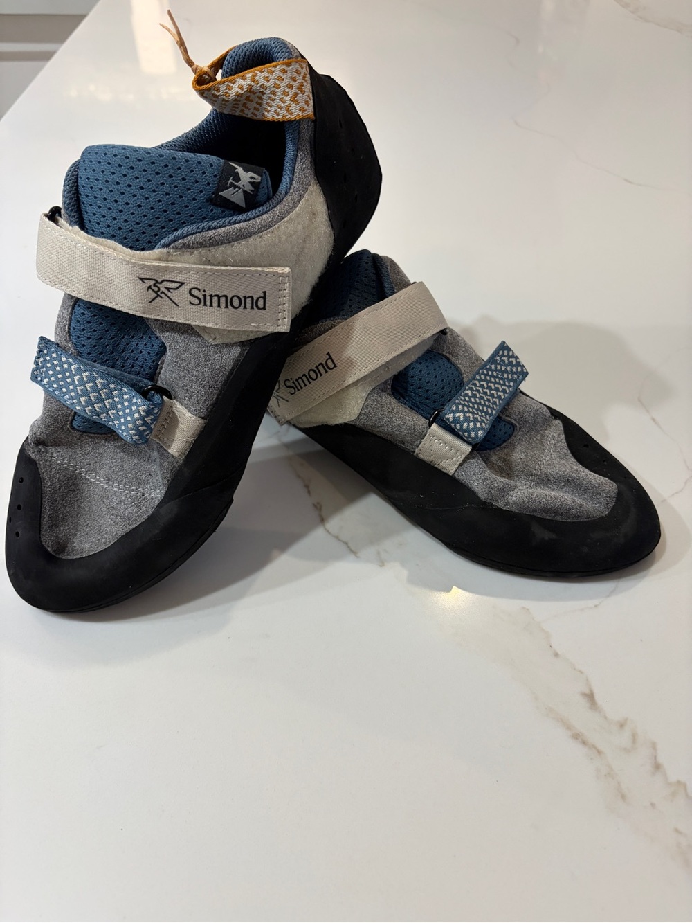 Simond Klimb V2 Climbing Shoes in Blue & Gray